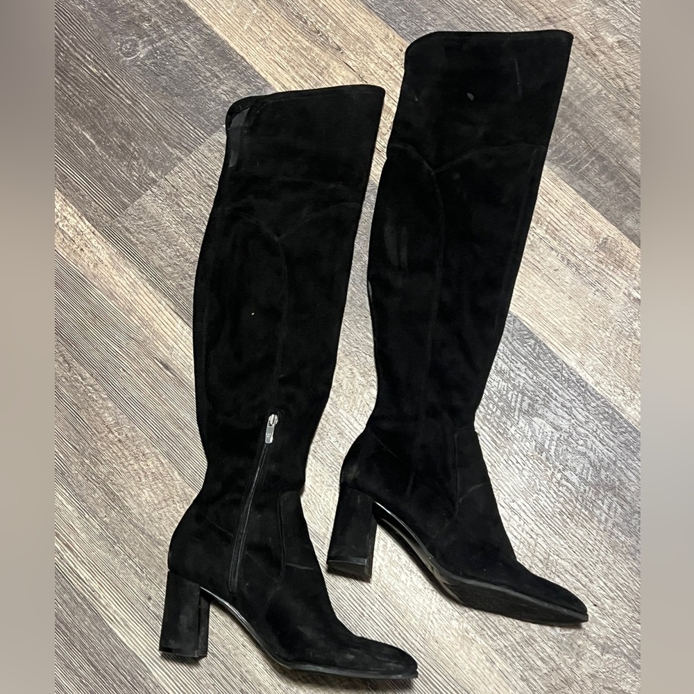 Over the Knee Women's Boots, Black